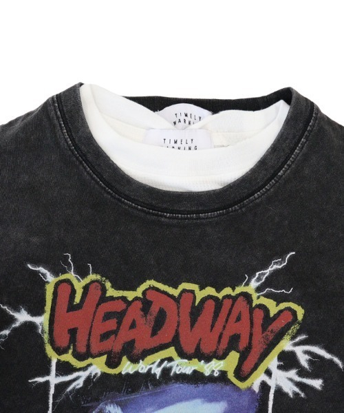 TIMELY WARNING（タイムリーワーニング）の「【TIMELY WARNING】BAND TEE ＆ WAFFLE ENSEMBLE（Tシャツ/カットソー・メンズ・グレー系その他2/グレー系その他・M/L/XL）」の12枚目の写真