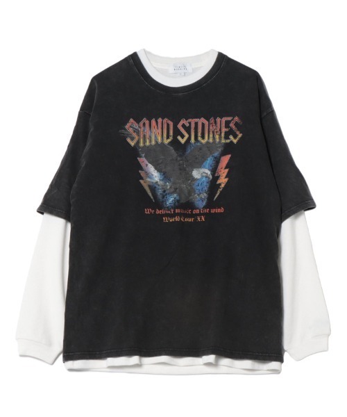 TIMELY WARNING（タイムリーワーニング）の「【TIMELY WARNING】BAND TEE ＆ WAFFLE ENSEMBLE（Tシャツ/カットソー・メンズ・グレー系その他2/グレー系その他・M/L/XL）」の16枚目の写真