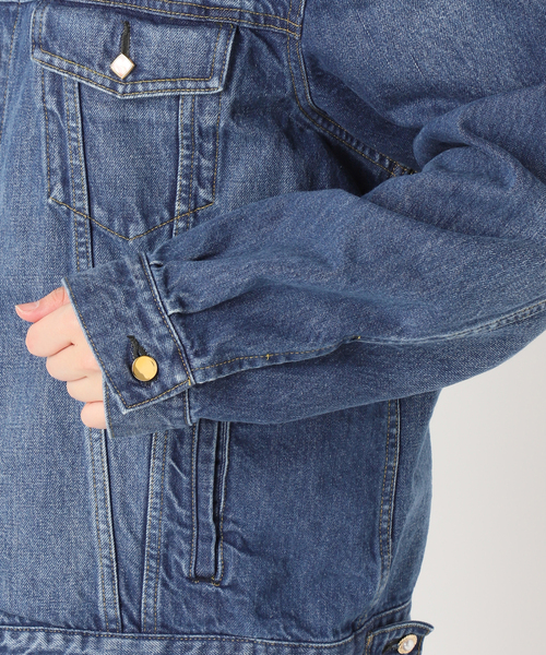 チェンジボタンデニムジャケット（デニムジャケット）｜Bonum