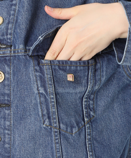 チェンジボタンデニムジャケット（デニムジャケット）｜Bonum（ボナム