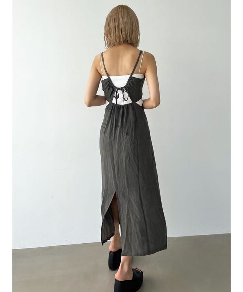 EMODA(エモダ)の「サイドカットオープンワンピース(ワンピース・レディース・その他/グレー/その他1・FREE)」の6枚目の写真