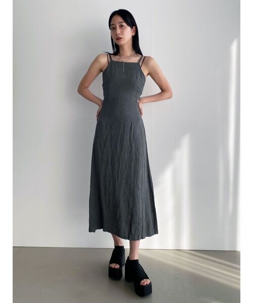 EMODA(エモダ)の「サイドカットオープンワンピース(ワンピース・レディース・その他/グレー/その他1・FREE)」の8枚目の写真