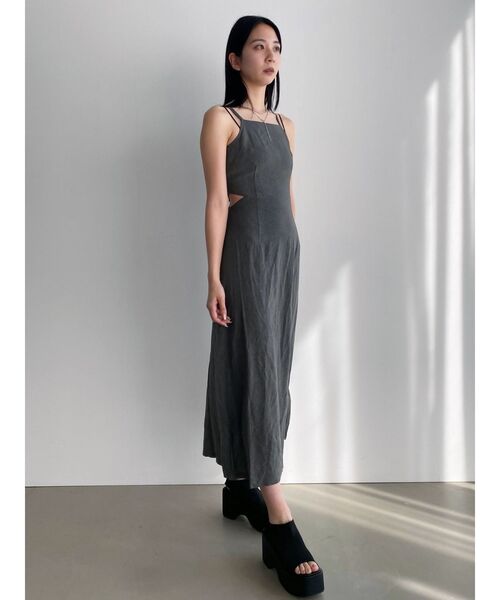 EMODA(エモダ)の「サイドカットオープンワンピース(ワンピース・レディース・その他/グレー/その他1・FREE)」の10枚目の写真