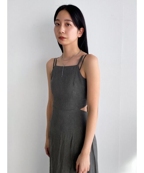 EMODA(エモダ)の「サイドカットオープンワンピース(ワンピース・レディース・その他/グレー/その他1・FREE)」の11枚目の写真