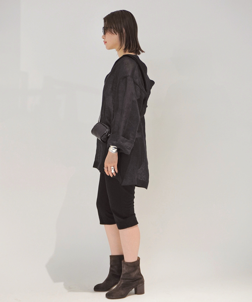 AP STUDIO（エーピーストゥディオ）の「カプリパンツ（その他パンツ・レディース・ブラック・38/36/34）」の5枚目の写真