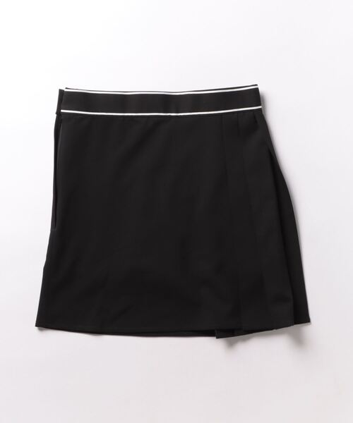 MARY QUANT アシンメトリー　プリーツスカート スカート Tシャツ MARY QUANT（マリークワント）の「アシンメトリープリーツミニ
