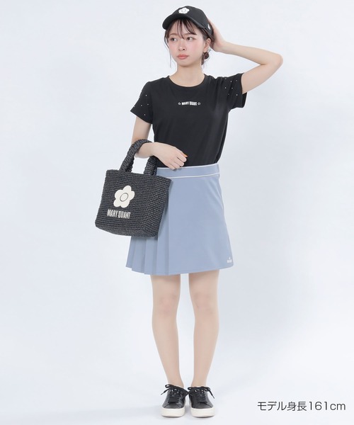 MARY QUANT（マリークワント）の「アシンメトリープリーツミニ