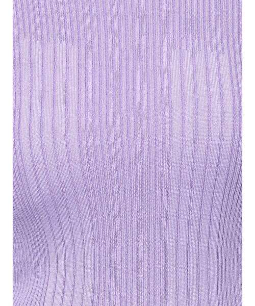 MERCURYDUO（マーキュリーデュオ）の「シンプルボトルネックニット（ニット/セーター・レディース・チャコールグレー/ブラック/パープル/オフホワイト/ベビーピンク/レッド・FREE）」の14枚目の写真