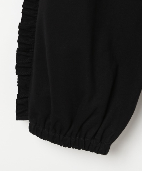 LOWRYS FARM（ローリーズファーム）の「フリルミニウラケパンツ　 124762（スウェットパンツ・キッズ・ブラック/ピンク/グレー・160cm/150cm）」の9枚目の写真