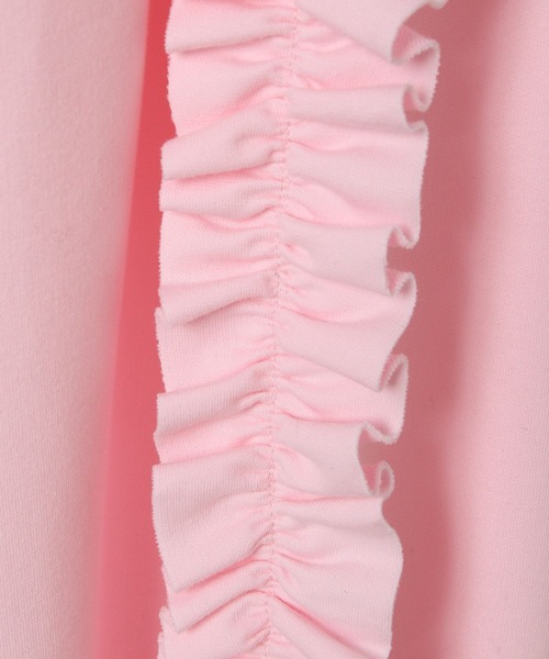 LOWRYS FARM（ローリーズファーム）の「フリルミニウラケパンツ　 124762（スウェットパンツ・キッズ・ブラック/ピンク/グレー・160cm/150cm）」の4枚目の写真