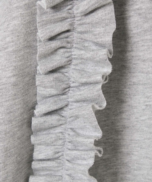 LOWRYS FARM（ローリーズファーム）の「フリルミニウラケパンツ　 124762（スウェットパンツ・キッズ・ブラック/ピンク/グレー・160cm/150cm）」の5枚目の写真