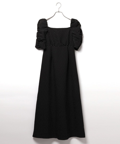 Heather(ヘザー)の「ギャザードットワンピース 121769(ワンピース・レディース・ホワイト/ブラック・S/M)」の8枚目の写真