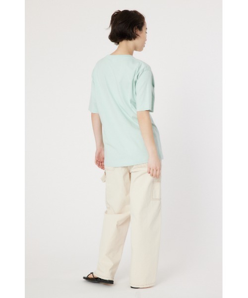 RODEO CROWNS WIDE BOWL(ロデオクラウンズワイドボウル)の「WAGS TAIL PARK Tシャツ(Tシャツ/カットソー・レディース・ホワイト/ミント/ブラック・FREE)」の8枚目の写真