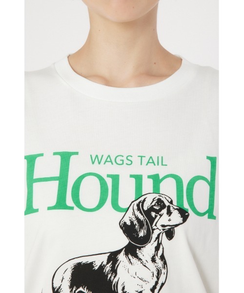 RODEO CROWNS WIDE BOWL(ロデオクラウンズワイドボウル)の「WAGS TAIL PARK Tシャツ(Tシャツ/カットソー・レディース・ホワイト/ミント/ブラック・FREE)」の13枚目の写真