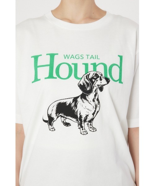 RODEO CROWNS WIDE BOWL(ロデオクラウンズワイドボウル)の「WAGS TAIL PARK Tシャツ(Tシャツ/カットソー・レディース・ホワイト/ミント/ブラック・FREE)」の15枚目の写真