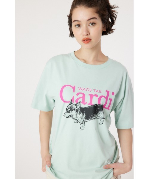 RODEO CROWNS WIDE BOWL(ロデオクラウンズワイドボウル)の「WAGS TAIL PARK Tシャツ(Tシャツ/カットソー・レディース・ホワイト/ミント/ブラック・FREE)」の17枚目の写真