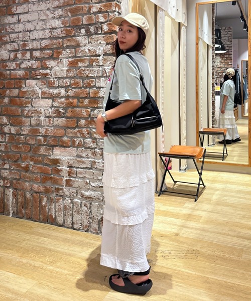 RODEO CROWNS WIDE BOWL(ロデオクラウンズワイドボウル)の「WAGS TAIL PARK Tシャツ(Tシャツ/カットソー・レディース・ホワイト/ミント/ブラック・FREE)」の20枚目の写真