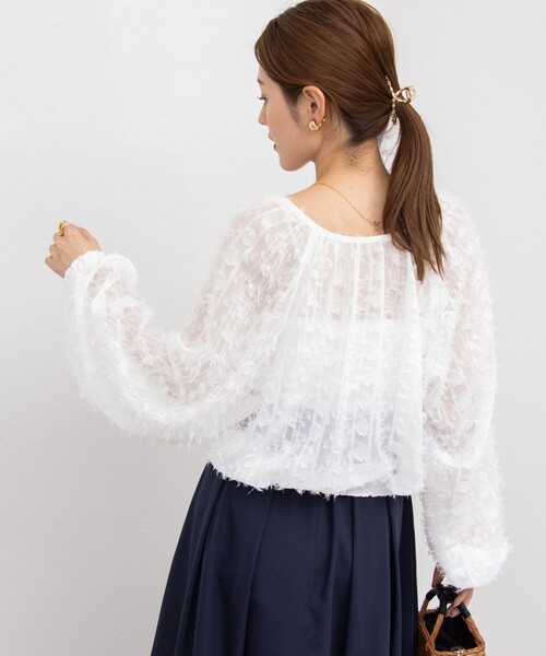 NOLLEY'S（ノーリーズ）の「カットジャガードブルゾン（ブルゾン