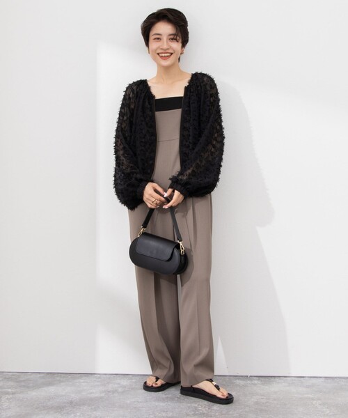 NOLLEY'S（ノーリーズ）の「カットジャガードブルゾン（ブルゾン