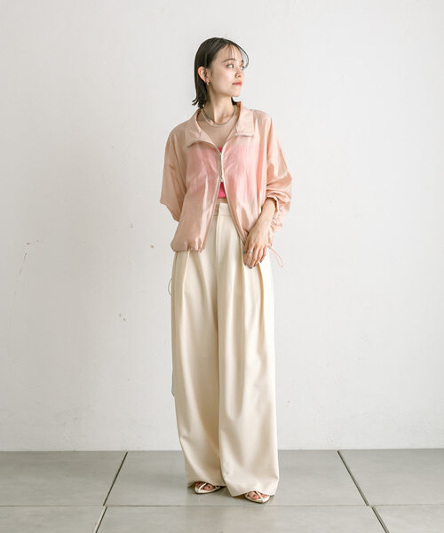 mystic(ミスティック)の「【3サイズ展開】タックスラックス(その他パンツ・レディース・ベージュ/ブラック/アイボリー・1/0/2)」の9枚目の写真