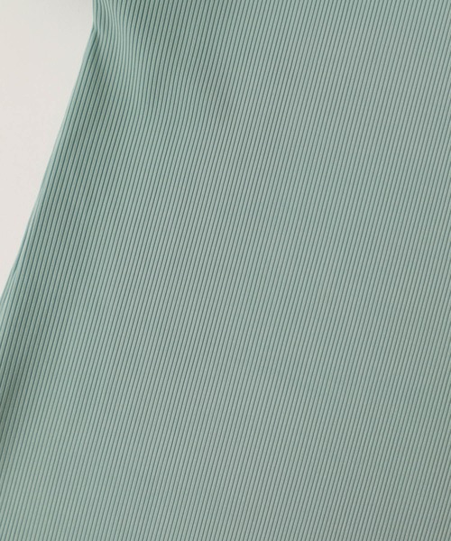 URBAN CHERRY（アーバンチェリー）の「【伸縮性・速乾性バツグン】メロウリブトップス（Tシャツ/カットソー・キッズ・グリーン/ブルー/パープル/イエロー/アイボリー/ブラウン/ピンク・110cm/120cm/130cm/140cm/150cm）」の21枚目の写真