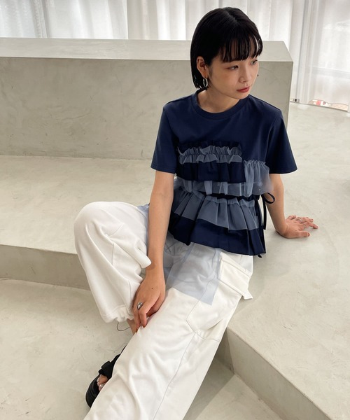 フリルドッキングTEE