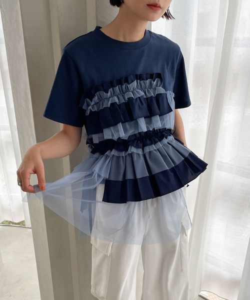 フリルドッキングTEE