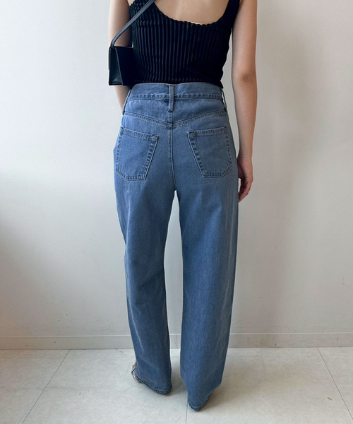 RITA ROW（リタロウ）の「【RITA ROW/リタロウ】デニムパンツ（デニムパンツ・レディース・ブルー系その他・34）」の17枚目の写真
