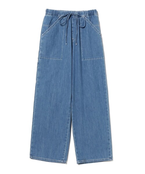 Lee ペインターパンツ デニムブルー Lee(R) × BLUE BLUE /フロージャカード ポケット 11-Z ペインター