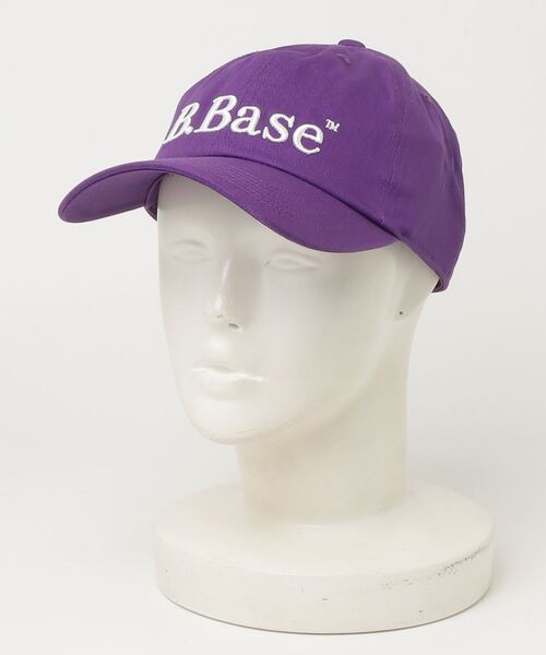 BROKEN BASE（ブロークンベース）の「B.Base logo cap / B.Baseロゴキャップ（キャップ・メンズ・ブルー/レッド/ネイビー/パープル・フリー）」の11枚目の写真