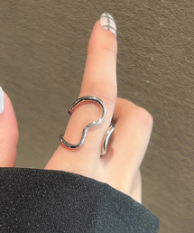 SILVER BULLET | 『SBLTR』ユニセックス 変形デザインリング(リング)