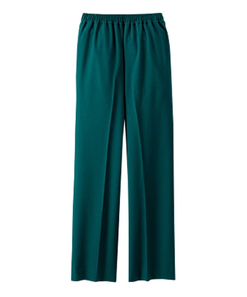 BELLUNA PLUS(ベルーナ)の「ストレッチ素材ボタン使いワイドパンツ65(その他パンツ・レディース・グレー系/ブラウン系/チャコール/モスグリーン・SMALL/X-LARGE/LARGE/MEDIUM)」の16枚目の写真