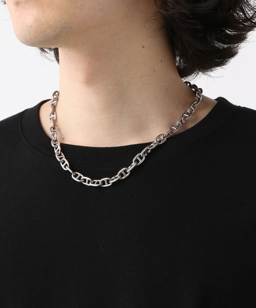 HARE（ハレ）の「【MADE IN JAPAN】ステンレスピッグノーズネックレス(HARE)（ネックレス・メンズ・シルバー・FREE）」の3枚目の写真