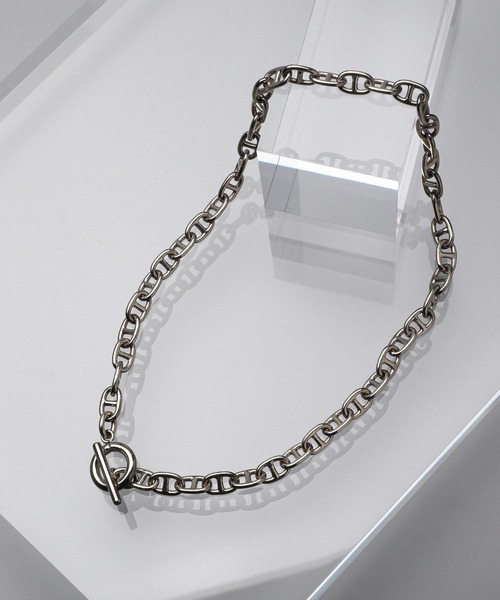 HARE（ハレ）の「【MADE IN JAPAN】ステンレスピッグノーズネックレス(HARE)（ネックレス・メンズ・シルバー・FREE）」の9枚目の写真