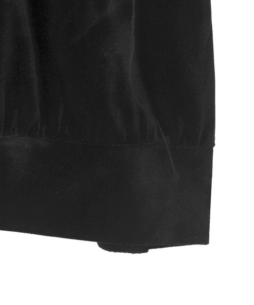 Whinny(ホワイニー)の「Whinny/ベロキラの半袖(ジャージ・レディース・ブラック/ホワイト/グレー・FREE)」の8枚目の写真