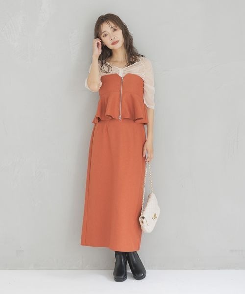 mysty woman（ミスティウーマン）の「シャーリングラメシアートップス　140923（Tシャツ/カットソー・レディース・オフホワイト/ライトグレー/ブラック・FREE）」の17枚目の写真