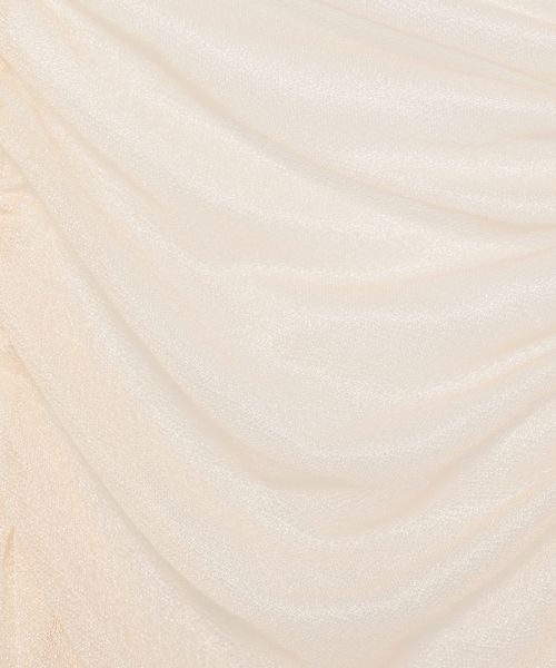 mysty woman（ミスティウーマン）の「シャーリングラメシアートップス　140923（Tシャツ/カットソー・レディース・オフホワイト/ライトグレー/ブラック・FREE）」の6枚目の写真