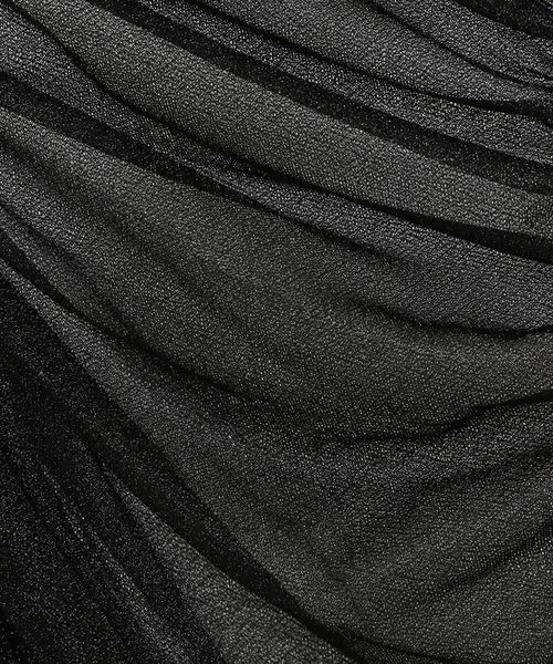 mysty woman（ミスティウーマン）の「シャーリングラメシアートップス　140923（Tシャツ/カットソー・レディース・オフホワイト/ライトグレー/ブラック・FREE）」の5枚目の写真