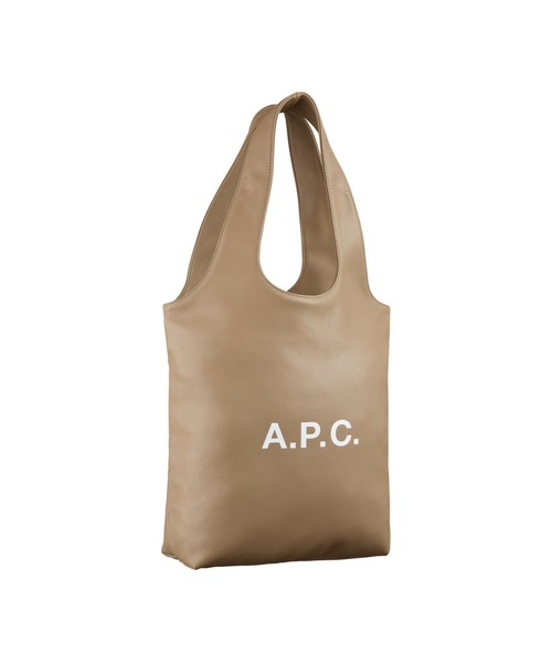 ★パリ発 A.P.C.★ Ninon トートバッグ ロゴ レザー風 茶色系 A.P.C. Ninon トートバッグ S | ブラック | FARFETCH JP