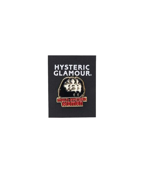 HYSTERIC GLAMOUR（ヒステリックグラマー）の「MULTI HYSTERIC WOMAN ピンバッジ（バッジ・レディース・ゴールド・FREE）」の3枚目の写真