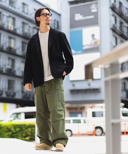 B:MING by BEAMS（ビーミングバイビームス）の「コーデュロイ ドロップショルダー 3ボタン ジャケット(セットアップ対応)（テーラードジャケット・メンズ・ブラック/ブラウン・SMALL/MEDIUM/LARGE/X-LARGE）」の10枚目の写真