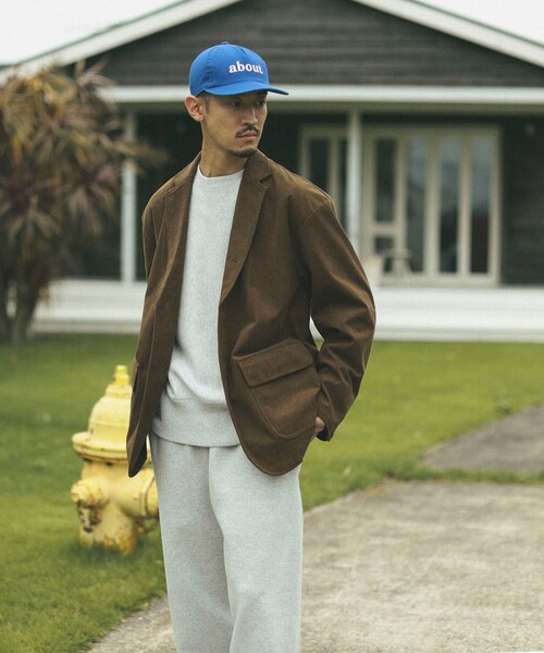 B:MING by BEAMS（ビーミングバイビームス）の「コーデュロイ ドロップショルダー 3ボタン ジャケット(セットアップ対応)（テーラードジャケット・メンズ・ブラック/ブラウン・SMALL/MEDIUM/LARGE/X-LARGE）」の20枚目の写真