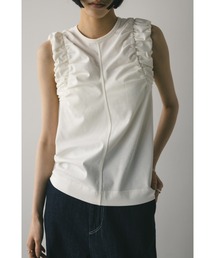 STYLEMIXER | ショルダーギャザータンクトップ(タンクトップ)