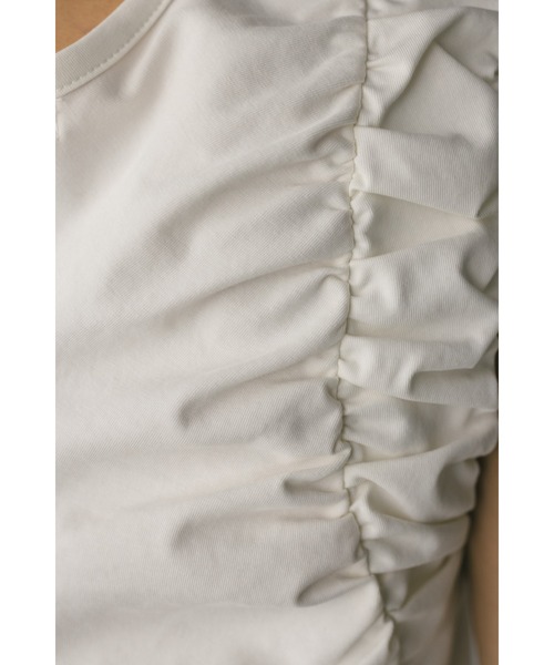 STYLEMIXER（スタイルミキサー）の「ショルダーギャザータンクトップ（タンクトップ・レディース・ホワイト/レッド/ブラック・FREE）」の11枚目の写真