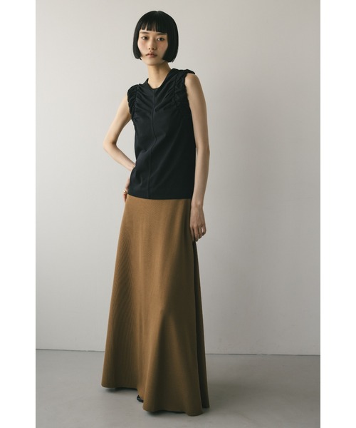 STYLEMIXER（スタイルミキサー）の「ショルダーギャザータンクトップ（タンクトップ・レディース・ホワイト/レッド/ブラック・FREE）」の13枚目の写真