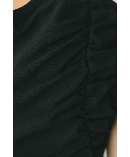 STYLEMIXER（スタイルミキサー）の「ショルダーギャザータンクトップ（タンクトップ・レディース・ホワイト/レッド/ブラック・FREE）」の20枚目の写真