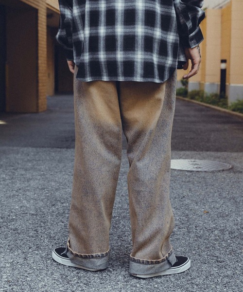 Subciety（サブサエティ）の「Overdyed DENIM PANTS（デニムパンツ・メンズ・ブラック/ブルー・SMALL/MEDIUM/LARGE/X-LARGE）」の17枚目の写真