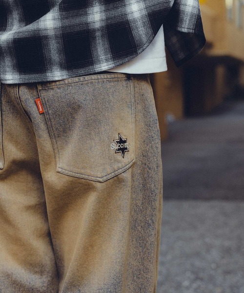 パンツ BEEDEN LOOSE SWEAT DENIM PANTS LOOSE SWEAT DENIM PANTS（スウェットパンツ）｜BEEDEN（ビーデン）