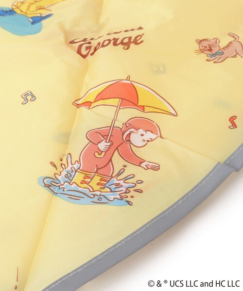 one'sterrace(ワンズテラス)の「おさるのジョージ キッズレインポンチョ(その他ベビー用品・レディース・イエロー系8・00)」の6枚目の写真