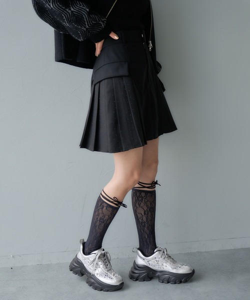 HARE（ハレ）の「イソザイキリカエショートパンツ(HARE)（その他パンツ・レディース・ブラック/グレー/ブラック系その他・FREE）」の2枚目の写真